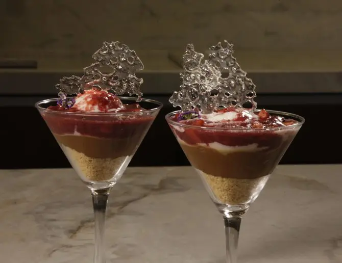 Receita de cálice de doce de leite do La Varenne