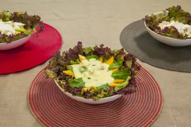 3 receitas de molhos para saladas