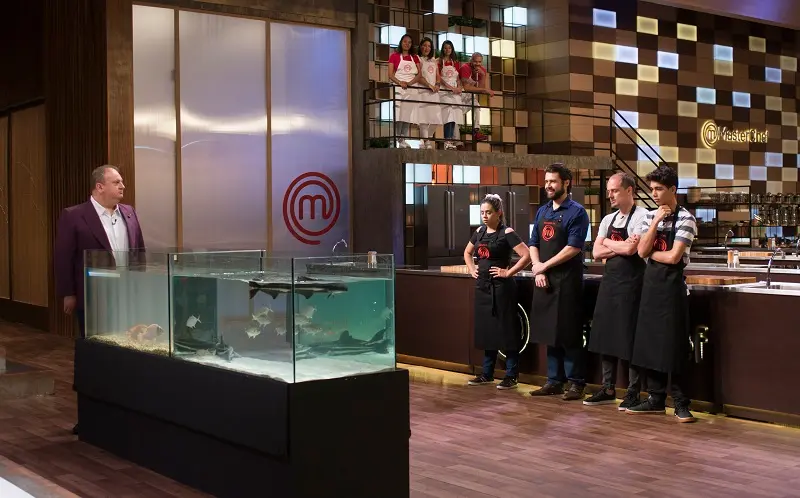 Alta gastronomia com peixes de rio e de mar desafia cozinheiros do MasterChef