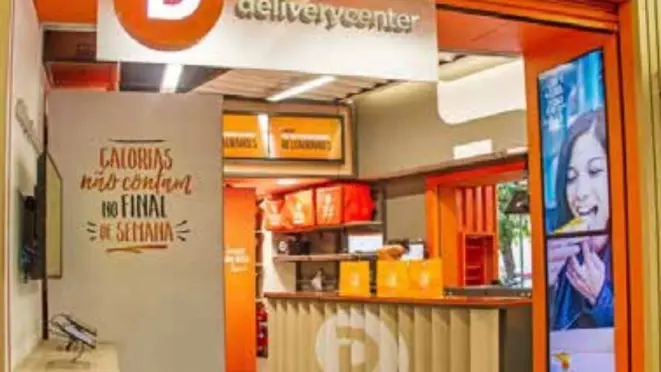 Projeção de uma das centrais de apoio do Delivery Center, projetada para atuar em shoppings centers.