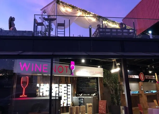 O open do Wine Not custa R$ 59,90 por pessoa.