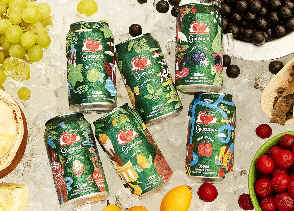 Consumidores ajudam a escolher novos sabores do Guaraná Antarctica