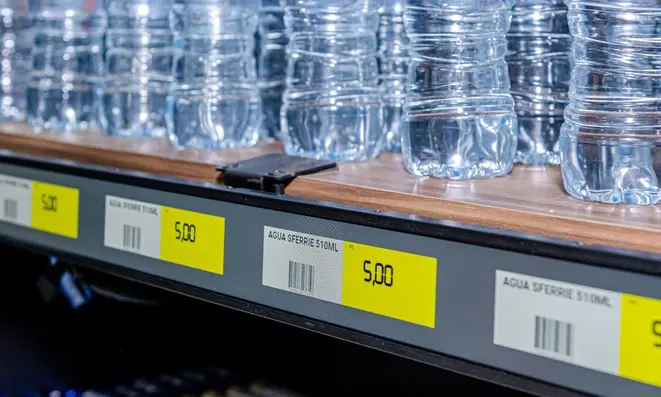 Esqueça as placas de papel: No futuro, gôndolas serão digitais.