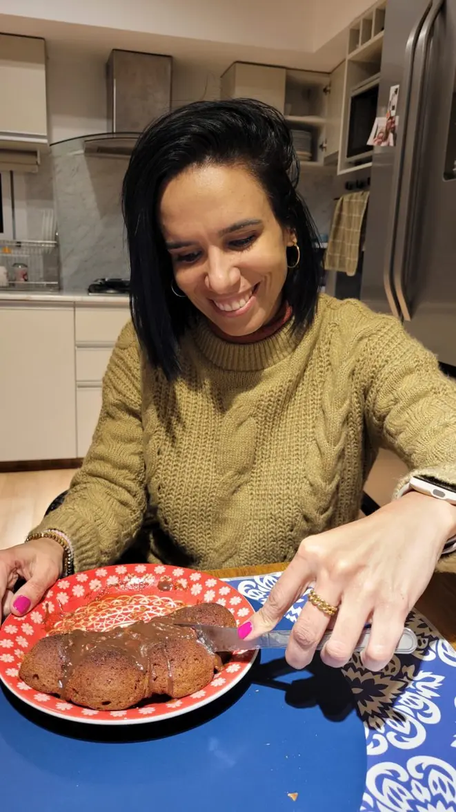 Mariana Caldas: Bolos para mataer saudades do Brasil viraram negócio por um tempo na Argentina.