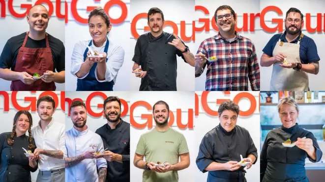 Chefs finalistas na categoria e que assinam as receitas do e-book.