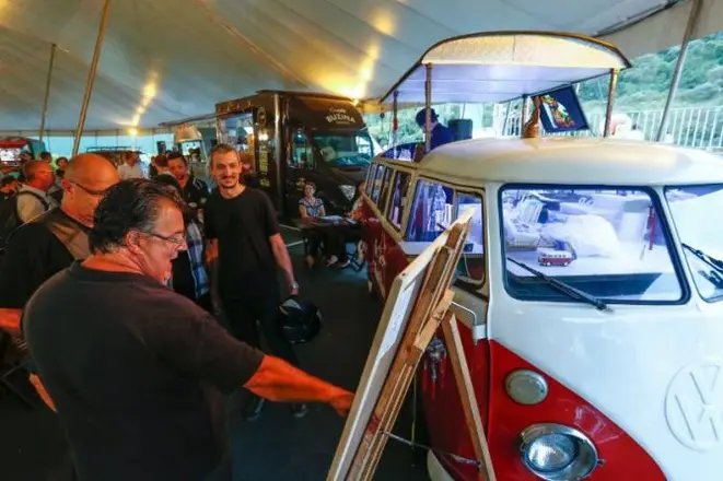 Área de food trucks é uma das principais atrações do Brasil Motorcycle Show