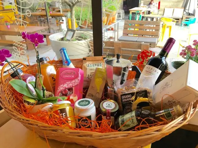 Cesta de dia das mães da Mercadoteca será sorteada no domingo, 8, às 16h. Foto: Divulgação