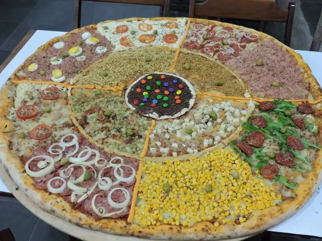 A inovação da pizzaria começa na quantidade de sabores. Foto: Divulgação