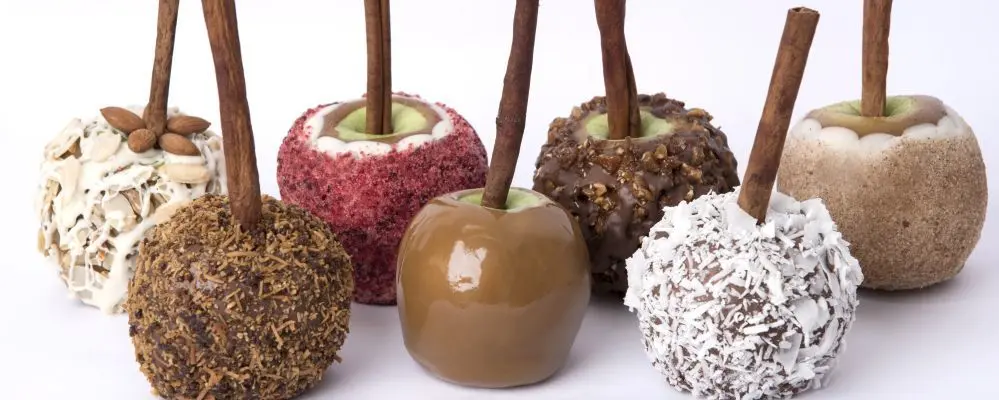 3 lojas especializadas em maçãs carameladas