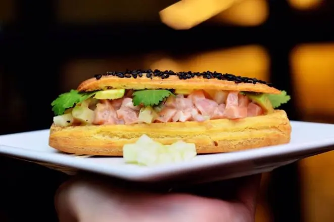Tartare de salmão é outro sabor. Foto: Divulgação