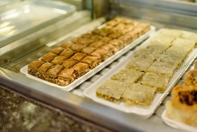 Doces árabes são algumas das opções. Foto: Divulgação