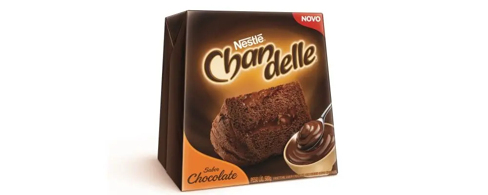 Nestlé lança panetone cremoso de Chandelle