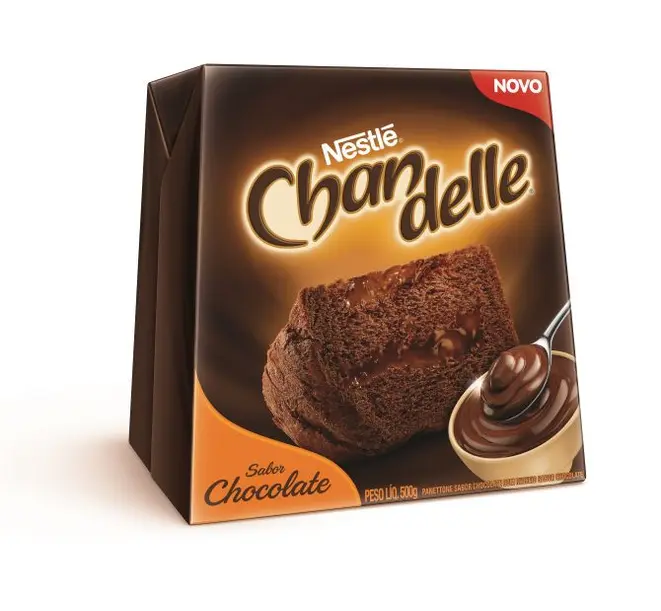 O Panettone Chandelle é a novidade do catálogo da Nestlé do Natal deste ano. Foto: Divulgação