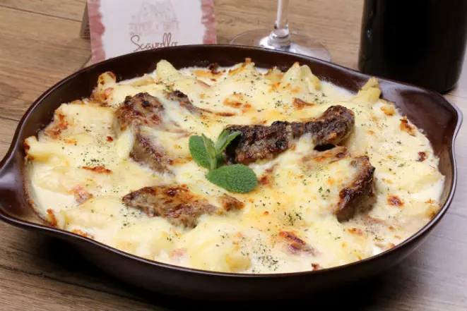 Filetto al Mascarpone, uma das opções do Festival do Mignon do Scavollo, que começa no próximo dia 30/01. Foto: divulgação.