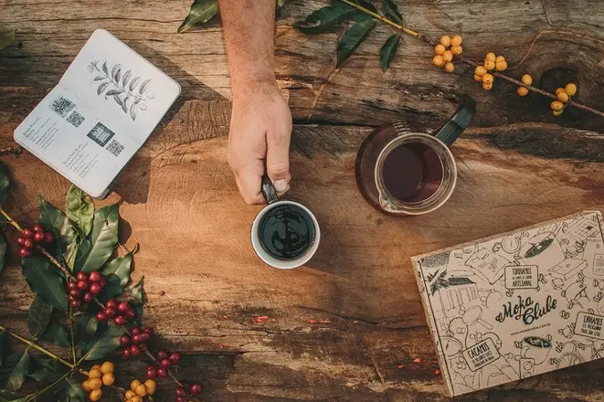 A curadoria de cafés da Sugar Inc é realizada pelo Moka Clube. Foto: Divulgação