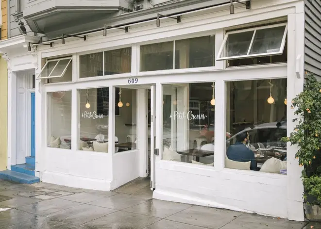 Outside Petit Crenn, Dominique Crenn's French bistro in San Francisco, Feb. 4, 2017. In 2016 Crenn was named Òthe WorldÕs Best Female ChefÓ by the WorldÕs 50 Best, a London-based group that publishes an influential (if somewhat arbitrary) annual list of the best restaurants in the world. (Matt Edge/The New York Times)
