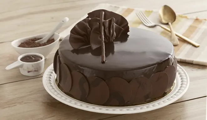 Dark chocolate Cake, que também participa do festival - de 91,90 o quilo por R$ 84,50 o quilo. Foto: Divulgação.