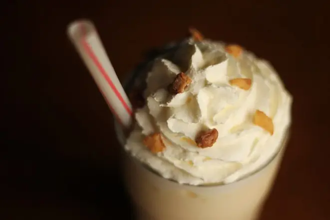 Milk-shake de bacon com banana. Foto: Divulgação