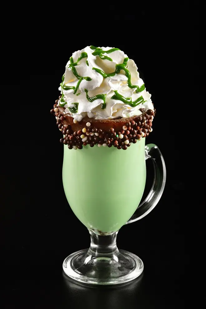Milk-shake de menta, um dos destaques do menu do Frens. Foto: Divulgação