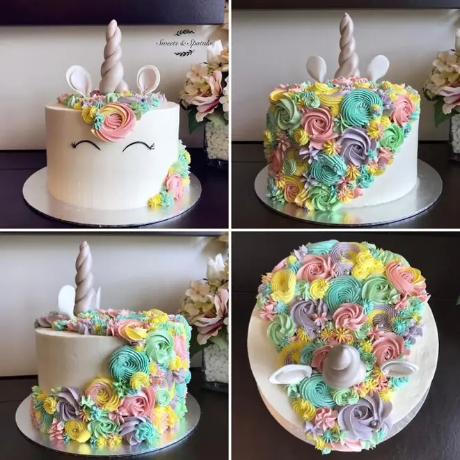 Bolo de confeitaria da Singapura. Reprodução Instagram @sweets_and_spatula