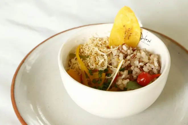 Moqueca de pupunha do Veg Lev. Foto: Hugo Harada / Gazeta do Povo