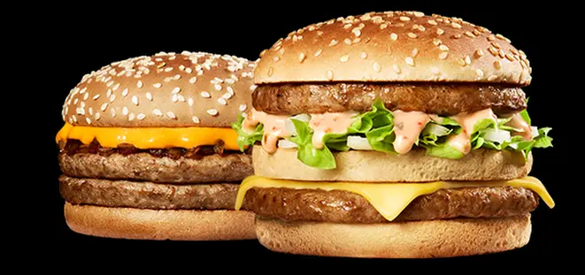 Sanduíche Cheddar + Big Bobs por R$ 14 no domingo (28) para quem se cadastrar no site. Foto: Divulgação