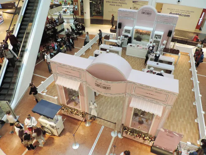 Confeitaria Completamente Doce, no Piso L1 do Shopping Palladium. Foto: Divulgação