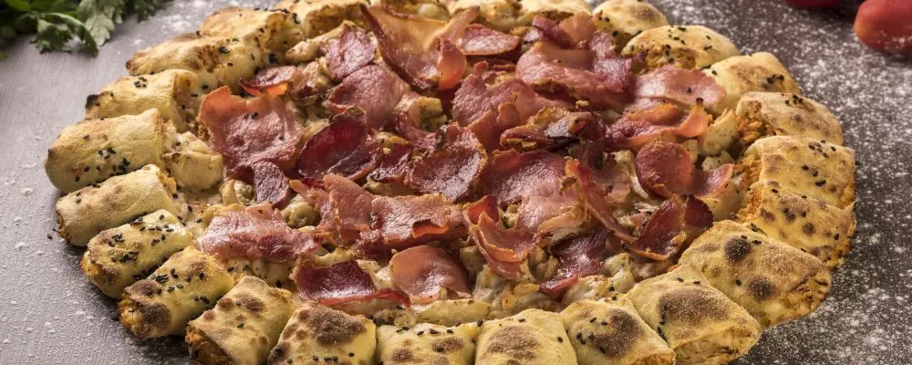Prove as pizzas com carne do Festival da Pizza Bom Gourmet