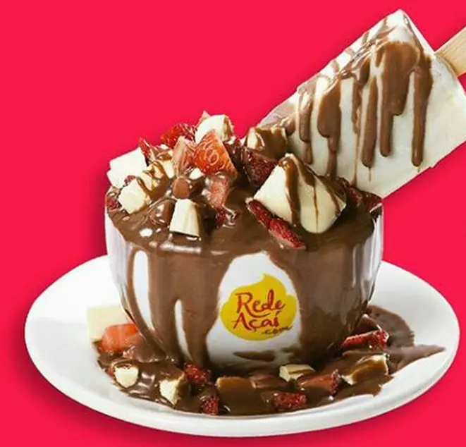 O Le Grand Açaí vem acompanhado de uma paleta. Foto: Divulgação