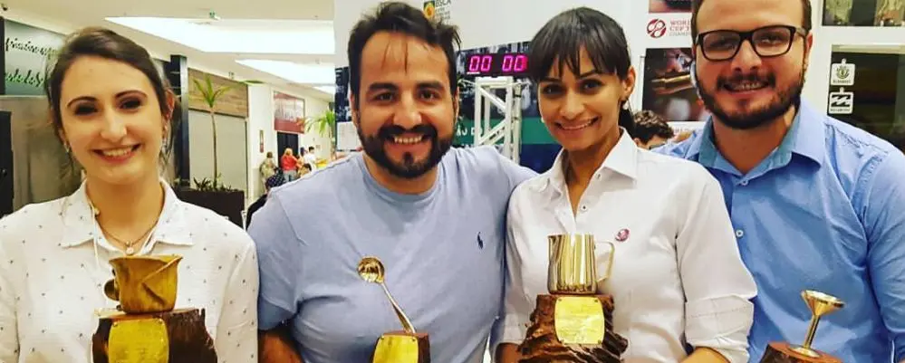 Baristas de Curitiba dominam o pódio em campeonato brasileiro