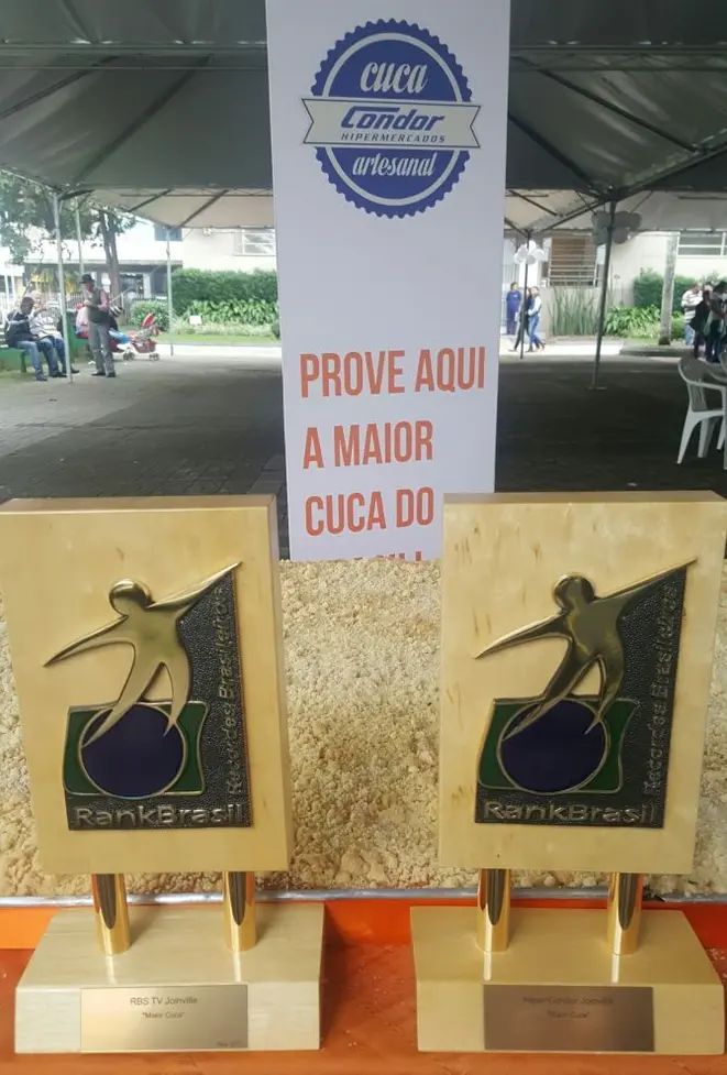 Cuca do Condor com exatos 10,59 metros entrou para o livro dos recordes brasileiros. Foto: Divulgação.