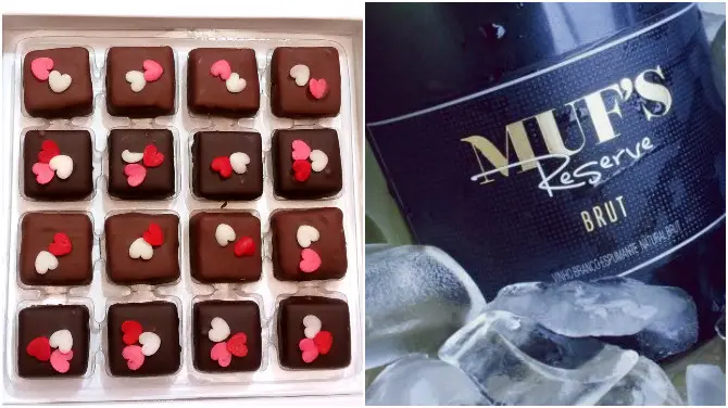 Dia dos Namorados: Bom Gourmet sorteia kits com espumante e chocolate nesta quarta (7)