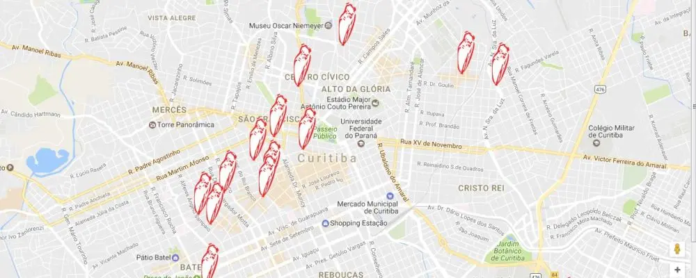Mapa colaborativo mostra onde comer pratos com pinhão em Curitiba
