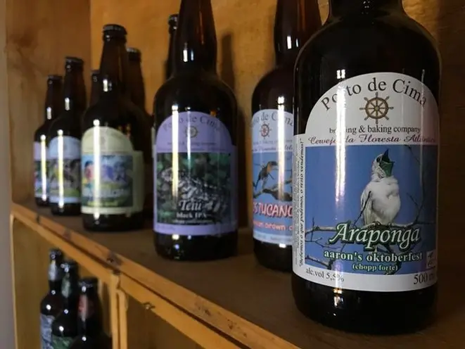 Entre as cervejas especiais presentes no festival, está a Poro de Cima, que não usa conservantes nem aditivos químicos em sua produção. Foto: Zelig.