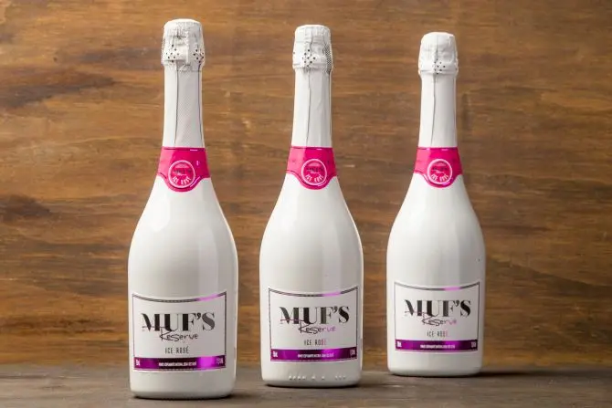 Adega Muf’s lança rótulo do primeiro espumante Ice Rosé feito no Brasil