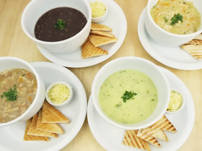 Sopa para quatro pessoas por R$ 50 no Café Catedral. Foto: Divulgação.