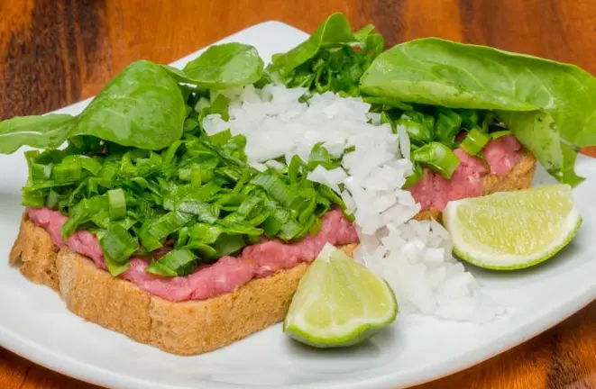 Carne de onça do Kanavial. Foto: Divulgação.