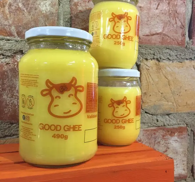 A manteiga ghee é uma opção de gordura mais saudável que a manteiga convencional. Foto: Divulgação.