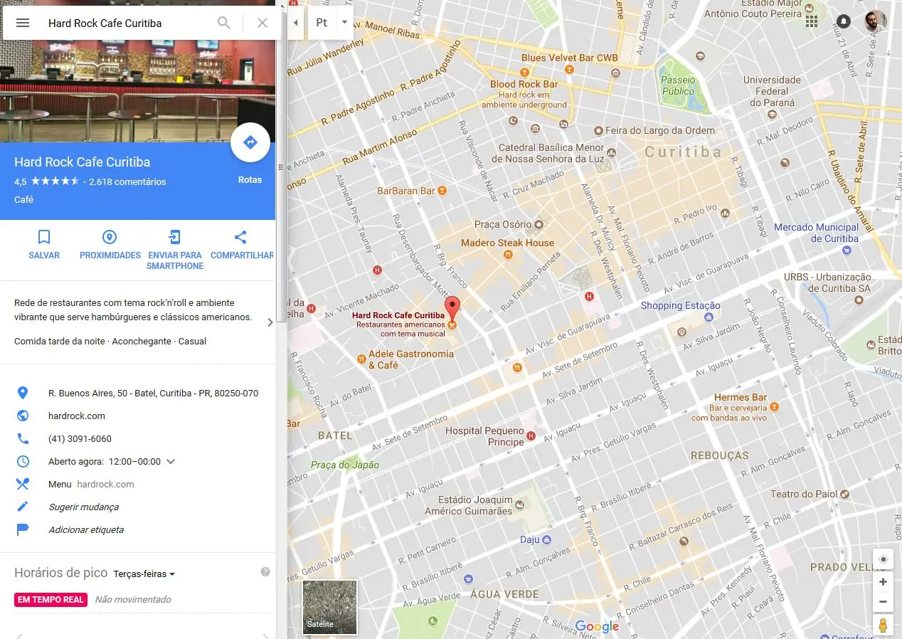 Google mostra fila de espera em restaurantes do Brasil em tempo real