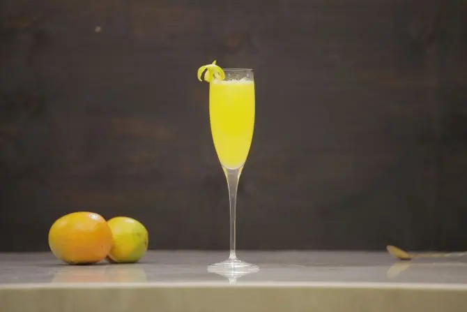 Receita do drink Mimosa