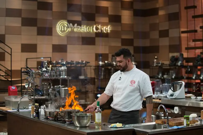 Pablo Oazen, vencedor do MasterChef Profissionais 2017. Foto: Band