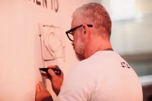 O chef Alex Atala foi o responsável pela curadoria dos palestrantes, que teve 30 especialistas brasileiros e estrangeiros. Foto: Leandro Martins/divulgação.
