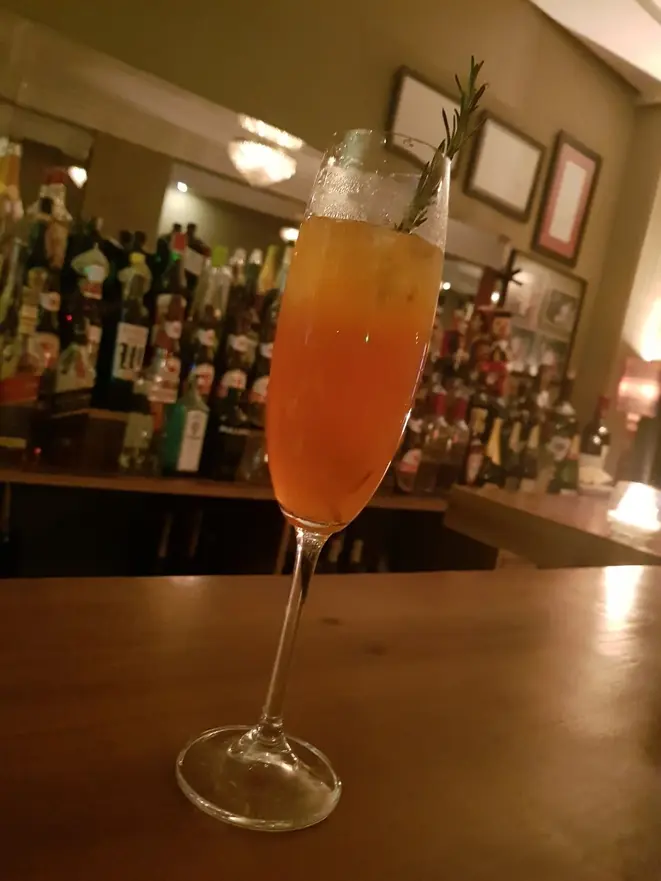 Drink Aperol & Limoncello do Ernesto Ristorante.