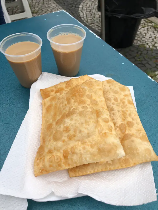 Pastel será uma das opções da feita Gastronômica do Futebol. Foto: Amanda Luder/Gazeta do Povo.