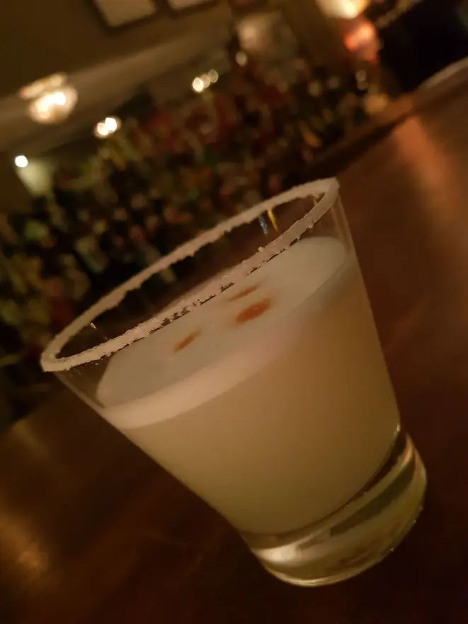 Potosi Pisco Sour do Ernesto Ristorante.