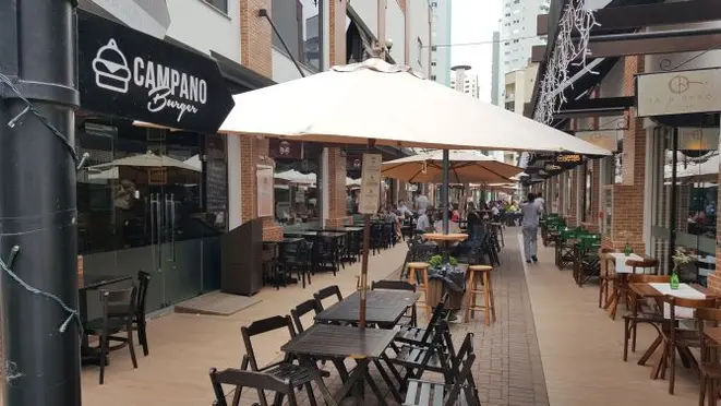 Nos fins de semana, é preciso chegar cedo no Passeio San Miguel, porque o local é disputado. Foto: Divulgação