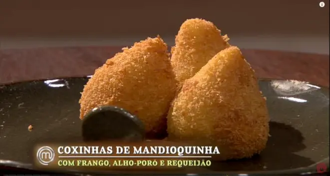 Melhor coxinha da noite: Kathleen. Foto: Reprodução/Band
