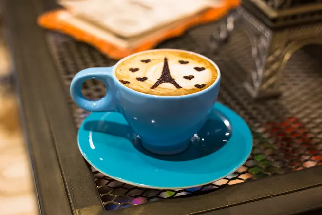 Cappuccino do Viajante: café espresso, leite vaporizado e chocolate belga (R$ 12,50)