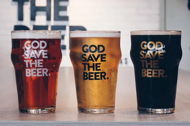 God Save The Beer realiza o Gobe Day, com três chopes da Gobe Craft Beer. Foto: Divulgação