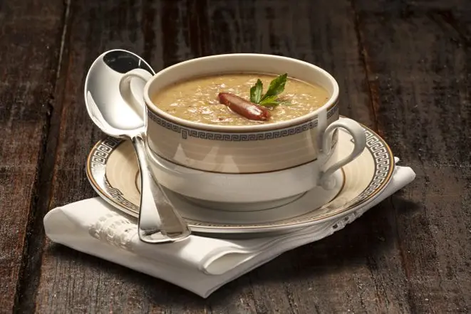 Sopa de pinhão. Foto: Alexandre Mazzo/Gazeta do Povo.